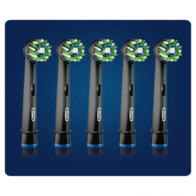 Oral-B Cross Action Svart 5-Pack Oral-B Cross Action Svart 5-Pack