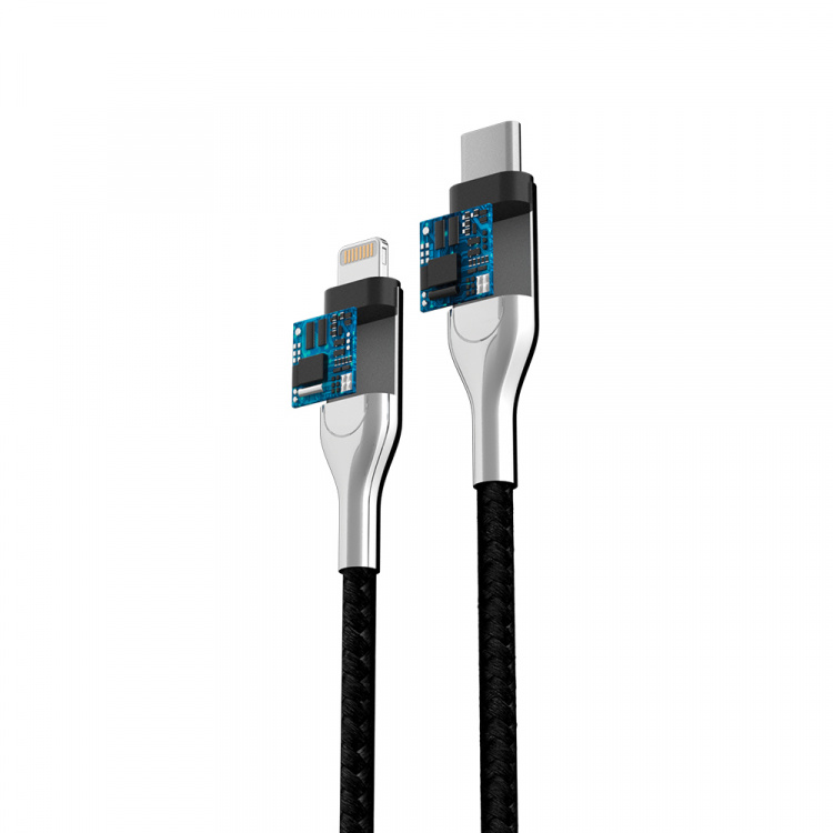 Forever Core - USB-C/Lightning (3A) MFI Black, 1,5m Forever Core - USB-C/Lightning (3A) MFI Black, 1,5m