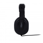 Maxlife Home Office wired headphones with microphone MXHH-01 1,5 m black