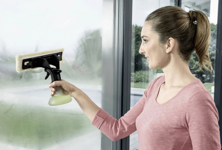 Kärcher Fiber cloths for indoor use with Velcro fastening, 2-Pack Kärcher Fiber cloths for indoor use with Velcro fastening, 2-Pack