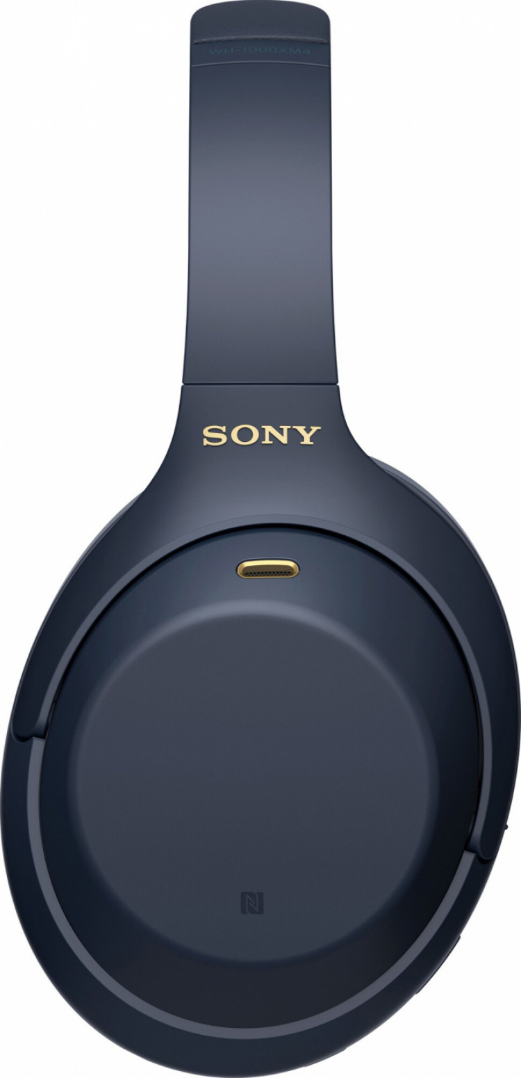 Sony wireless around-ear headphones WH-1000XM4, Blue Sony wireless around-ear headphones WH-1000XM4, Blue