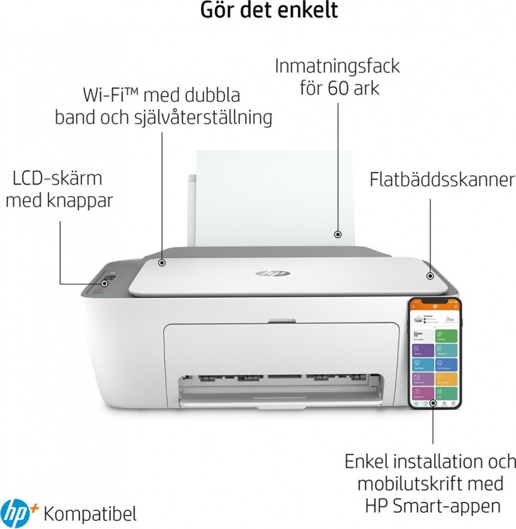HP DeskJet 2720e All-in-One Printer