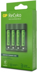 GP ReCyko battery charger incl. AAA batteries