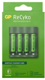 GP ReCyko battery charger incl. AAA batteries