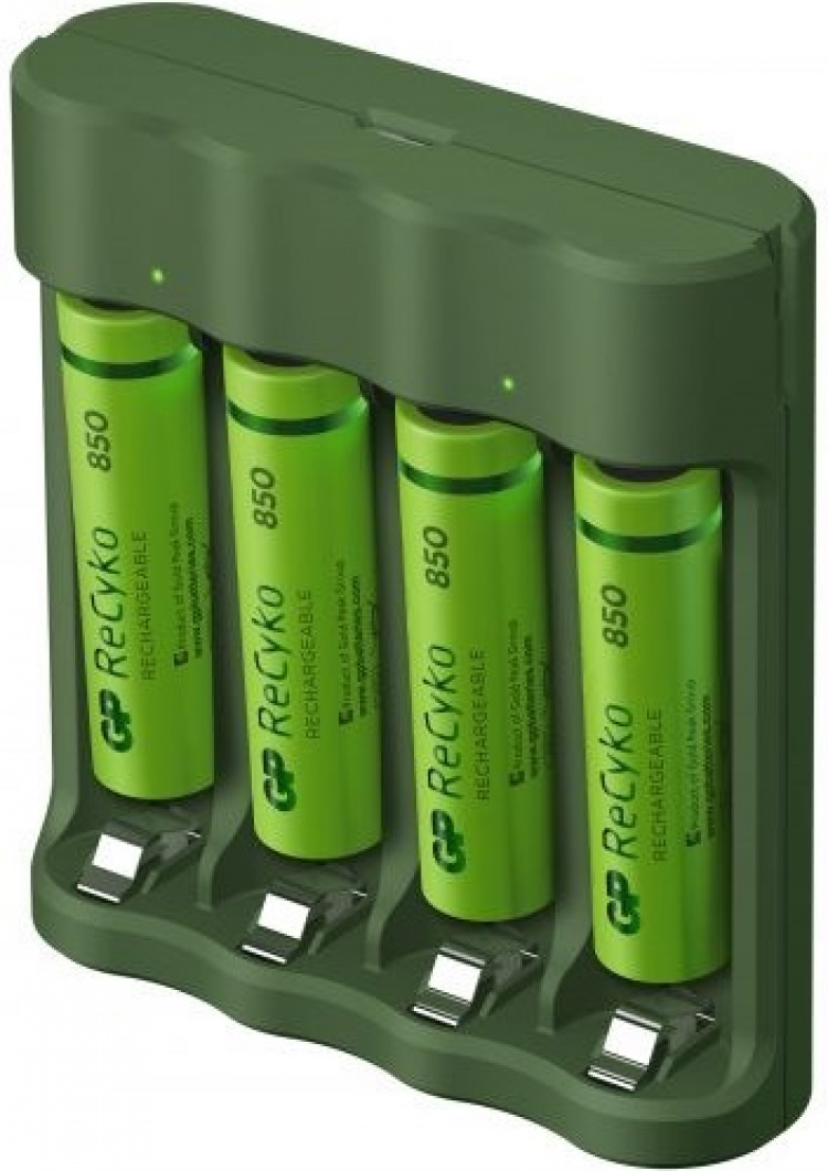 GP ReCyko battery charger incl. AAA batteries