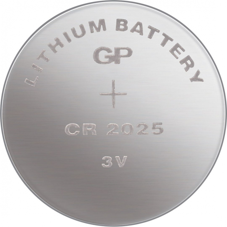 GP Button Cell Lithium CR2025, 4-pack GP Button Cell Lithium CR2025, 4-pack