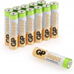GP Super Alkaline AAA battery, 24A/LR03, 12-pack
