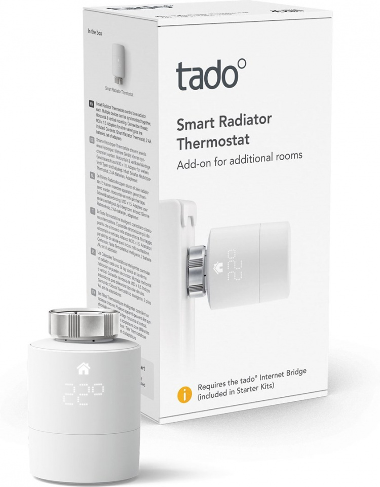Tado Smart Radiator Thermostat, 1-pack