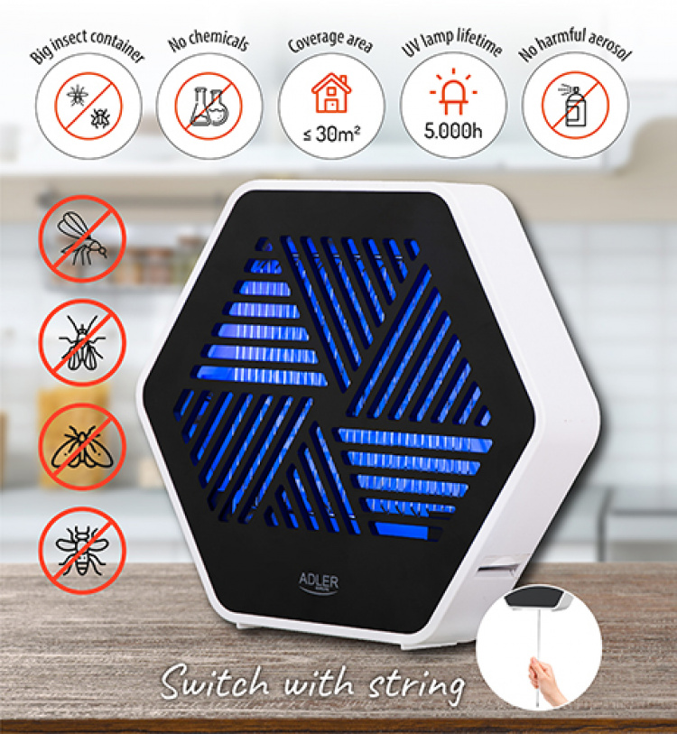 Adler AD 7939 Anti-mosquito lamp, UV Adler AD 7939 Anti-mosquito lamp, UV