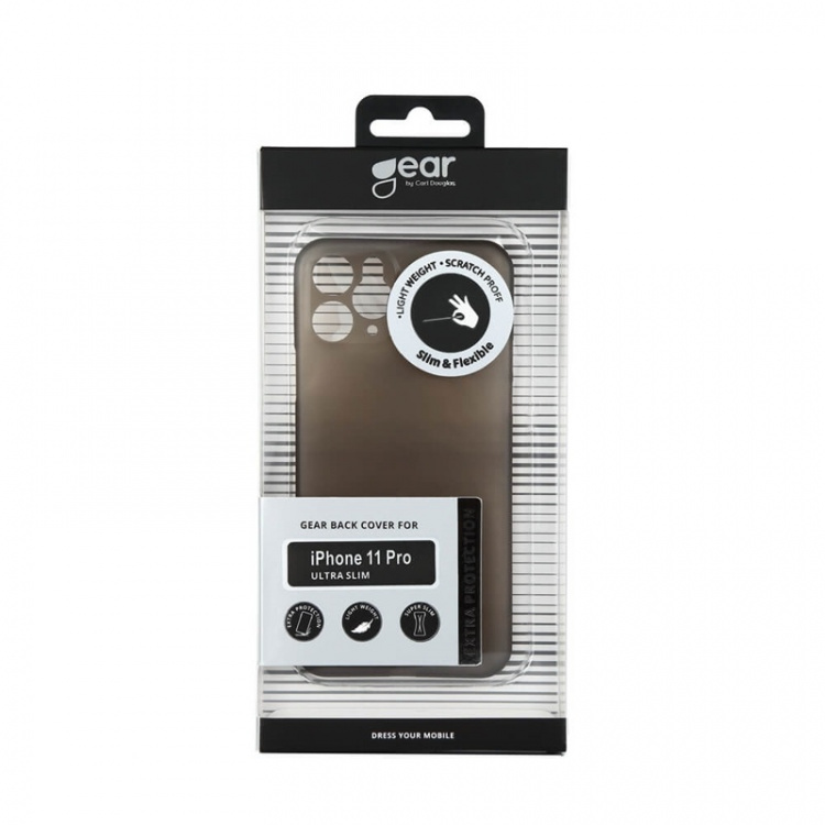 Gear Phone Case Ultra Slim Black - iPhone 11 Pro Gear Phone Case Ultra Slim Black - iPhone 11 Pro