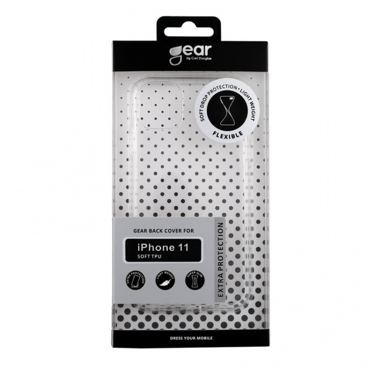 Gear Phone Case TPU Transparent - iPhone 11 Gear Phone Case TPU Transparent - iPhone 11