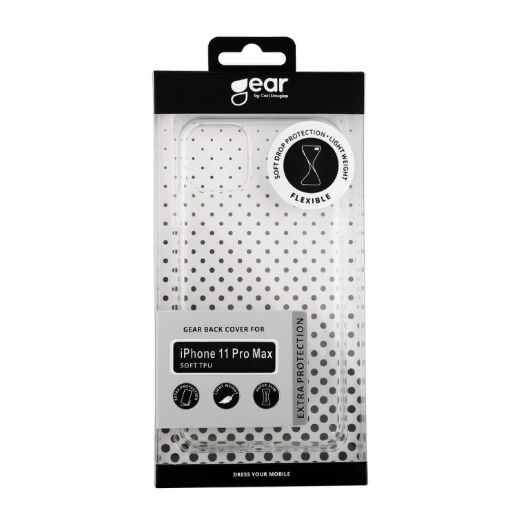 Gear Phone Case TPU Transparent - iPhone 11 Pro Max Gear Phone Case TPU Transparent - iPhone 11 Pro Max