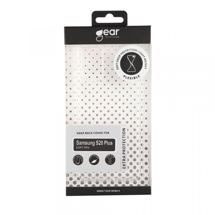 Gear Phone Case TPU Transparent - Samsung S20 Plus Gear Phone Case TPU Transparent - Samsung S20 Plus