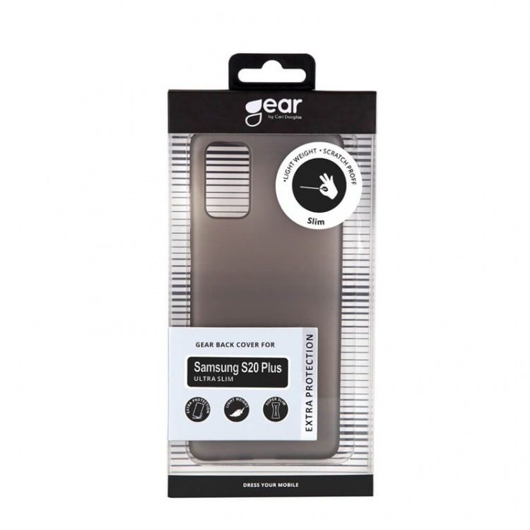 Gear Phone Case Ultra Slim Black - Samsung S20 Plus Gear Phone Case Ultra Slim Black - Samsung S20 Plus