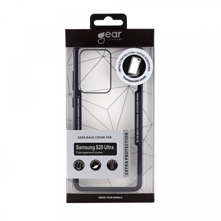 Gear Phone Case Tempered Glass - Samsung S20 Ultra Gear Phone Case Tempered Glass - Samsung S20 Ultra