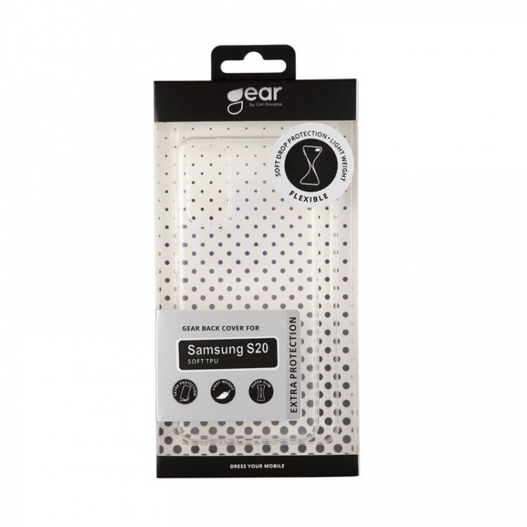 Gear Phone Case TPU Transparent - Samsung S20 Gear Phone Case TPU Transparent - Samsung S20
