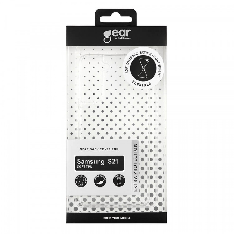 Gear Phone Case TPU Transparent - Samsung S21 Gear Phone Case TPU Transparent - Samsung S21