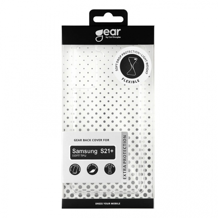 Gear Phone Case TPU Transparent - Samsung S21+ Gear Phone Case TPU Transparent - Samsung S21+