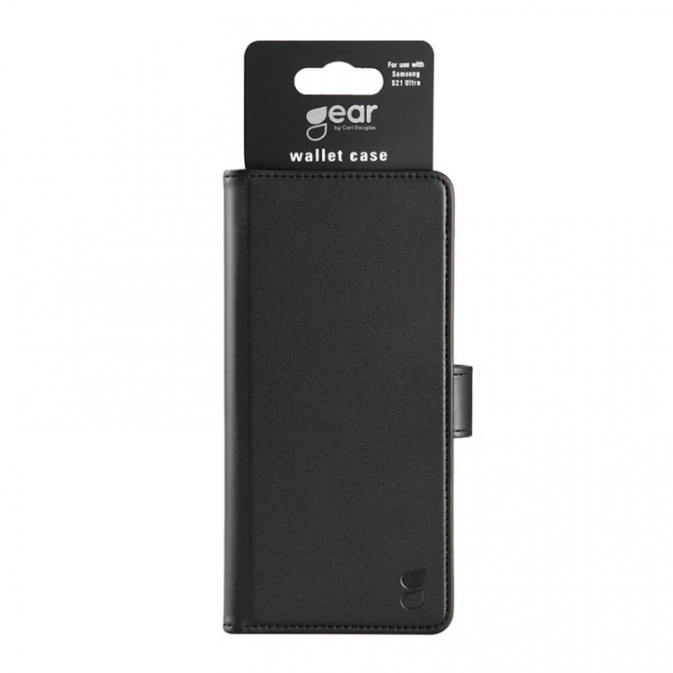 Gear Wallet Case Black - Samsung S21 Ultra