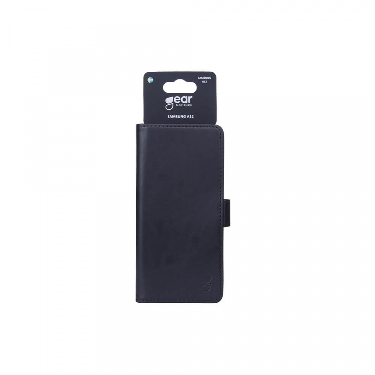 Gear Wallet Case Black - Samsung A12 Gear Wallet Case Black - Samsung A12