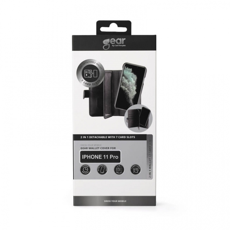 Gear Wallet Case Black - iPhone 11 Pro Gear Wallet Case Black - iPhone 11 Pro