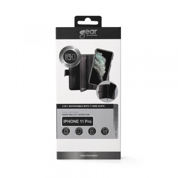 Gear Wallet Case Black - iPhone 11 Pro Gear Wallet Case Black - iPhone 11 Pro