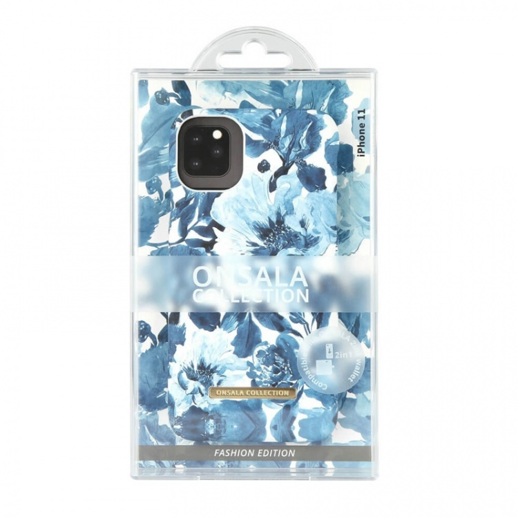 Onsala Mobile Cover Soft Indigo Peony iPhone 11 Onsala Mobile Cover Soft Indigo Peony iPhone 11