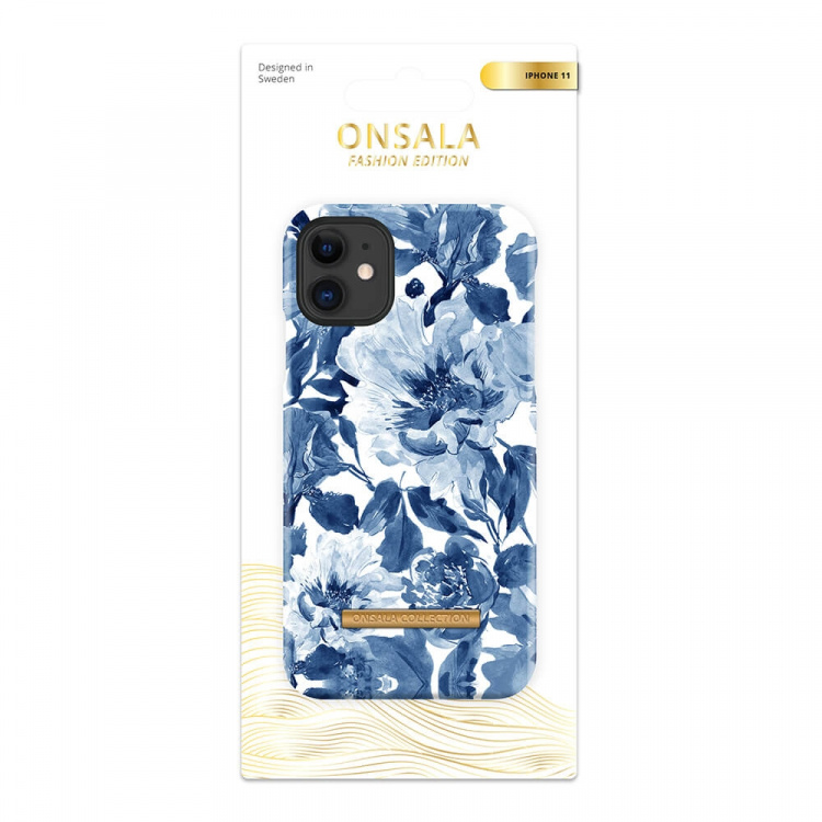 Onsala Mobile Cover Soft Indigo Peony iPhone 11 Onsala Mobile Cover Soft Indigo Peony iPhone 11