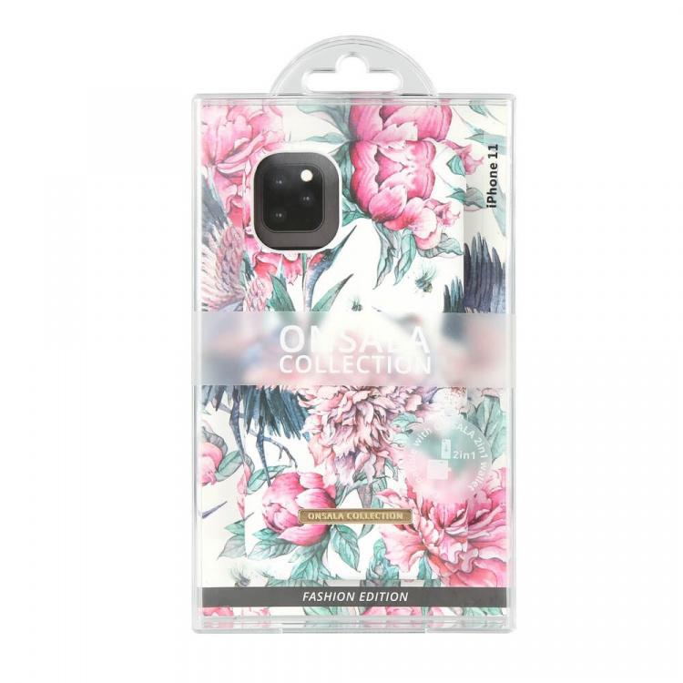 Onsala Mobile Cover Soft Pink Crane iPhone 11 Onsala Mobile Cover Soft Pink Crane iPhone 11