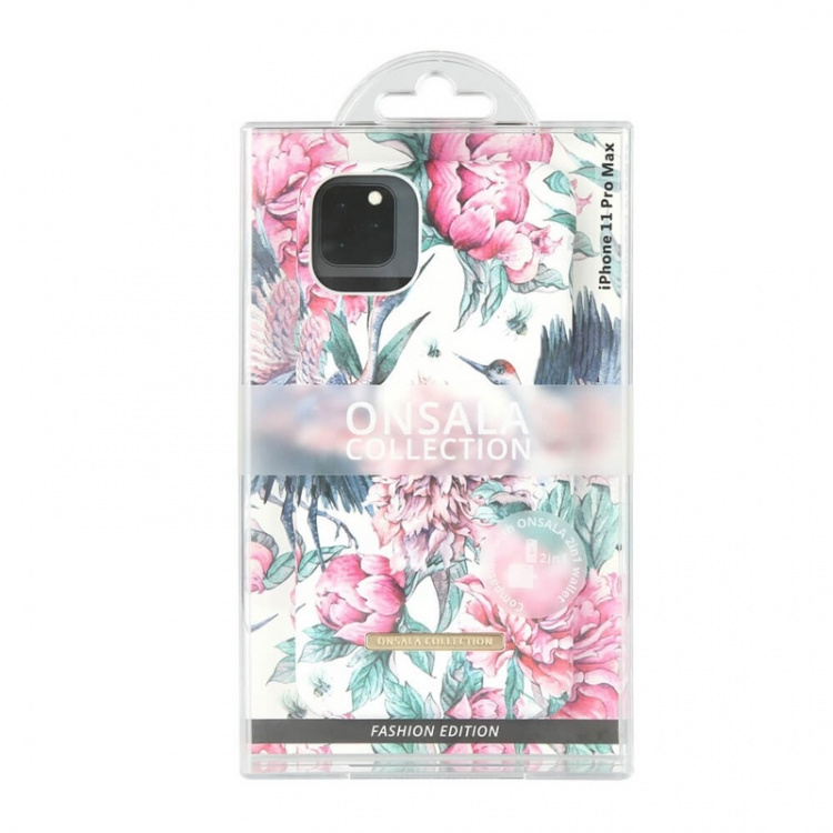 Onsala Mobile Cover Soft Pink Crane iPhone 11 Pro Max Onsala Mobile Cover Soft Pink Crane iPhone 11 Pro Max