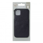 Onsala Mobilecover Black iPhone 11 Creditcard Pocket Onsala Mobilecover Black iPhone 11 Creditcard Pocket