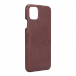 Onsala Mobilecover Brown iPhone 11 Pro Max Creditcard Pocket