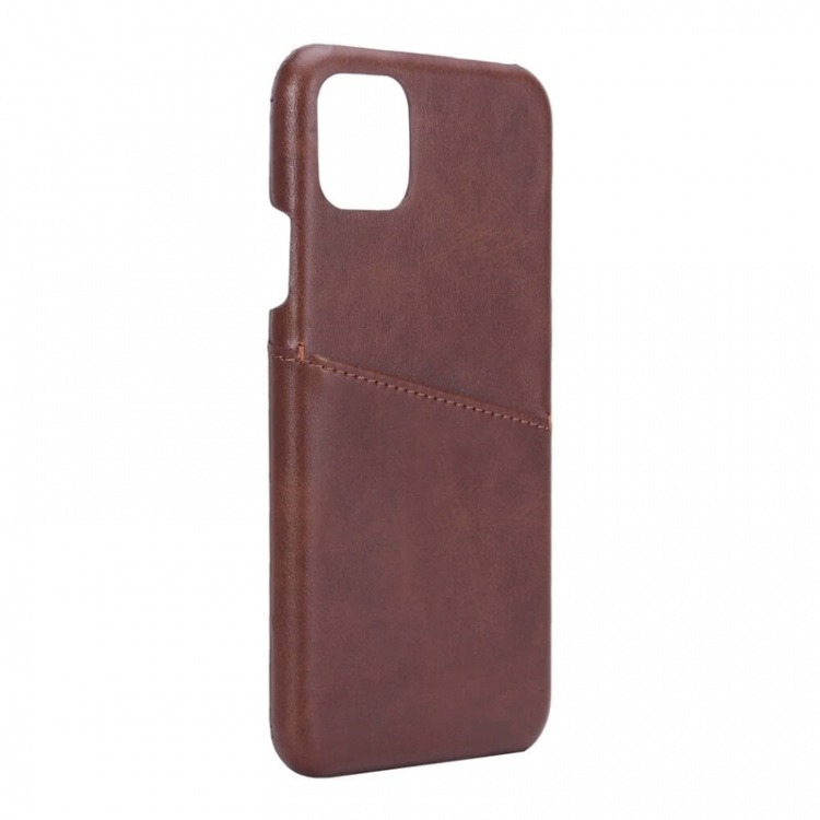 Onsala Mobilecover Brown iPhone 11 Pro Max Creditcard Pocket