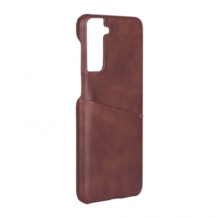Onsala Mobile Cover Brown with Cardpocket Samsung S21+/S30+ 5G