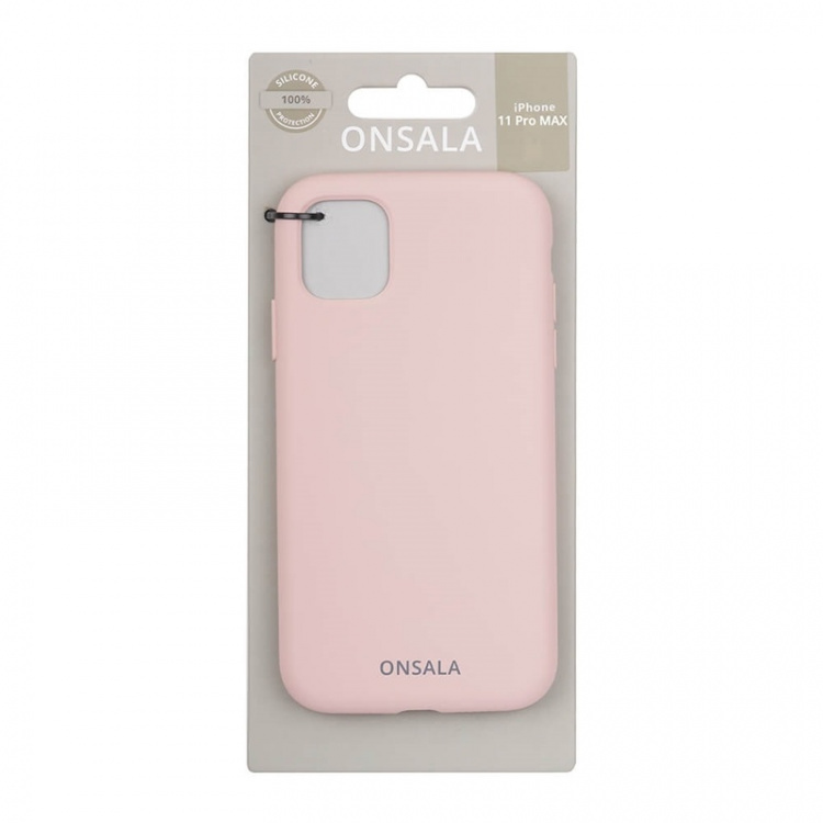 Onsala Phone Case Silicone Sand Pink - iPhone 11 Pro Max Onsala Phone Case Silicone Sand Pink - iPhone 11 Pro Max