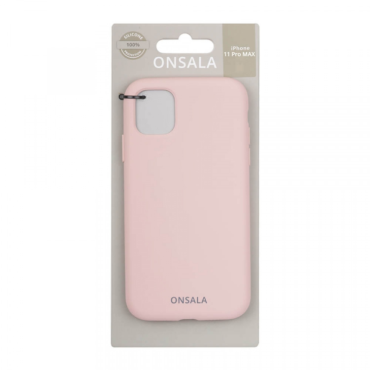Onsala Phone Case Silicone Sand Pink - iPhone 11 Pro Max Onsala Phone Case Silicone Sand Pink - iPhone 11 Pro Max