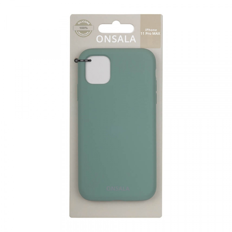 Onsala Phone Case Silicone Pine Green - iPhone 11 Pro Max Onsala Phone Case Silicone Pine Green - iPhone 11 Pro Max