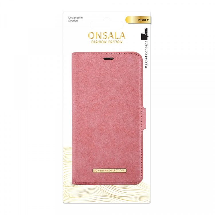 Onsala Wallet Case Dusty Pink - iPhone 11