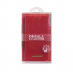 Onsala Wallet Case Saffiano Red - iPhone 11 Pro Max