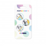 PopSockets White Marble Glam Removable MINI Grip 3pack