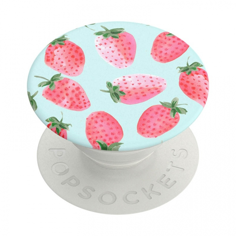 PopSockets Strawberry Rain Removable Grip with Standfunction