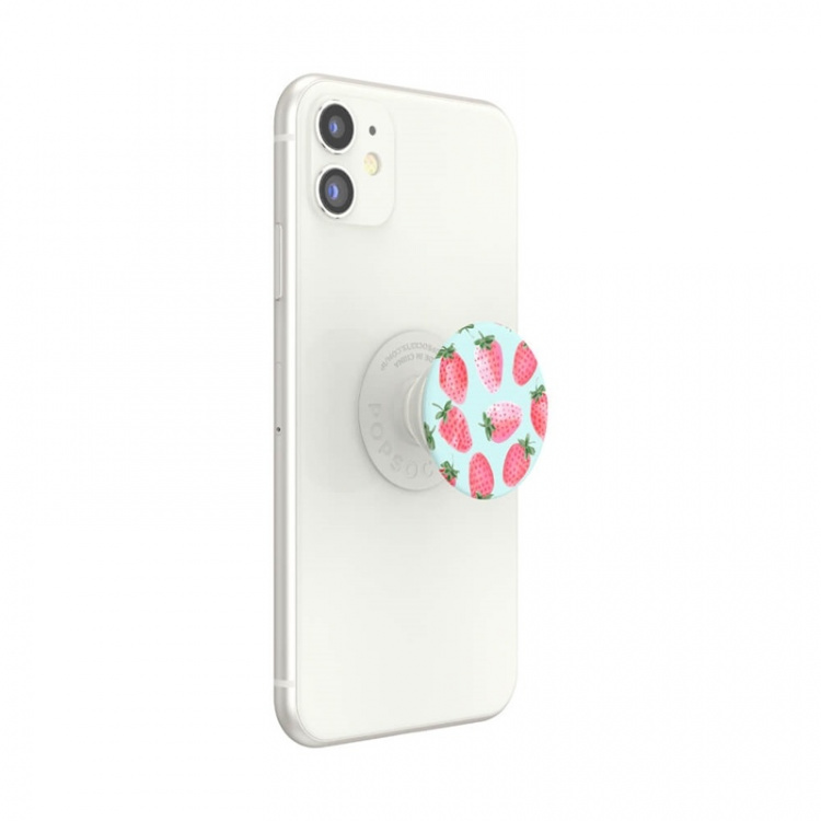 PopSockets Strawberry Rain Removable Grip with Standfunction