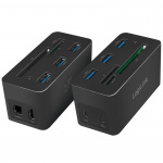 LogiLink PC-/Mac-minidocka HDMI, USB-C,