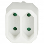 LogiLink Grenuttag med 2st Euro-uttag V