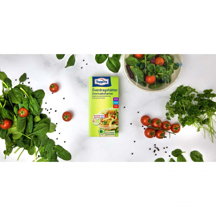 Toppits Överdragsplasthättor 9st (Obs