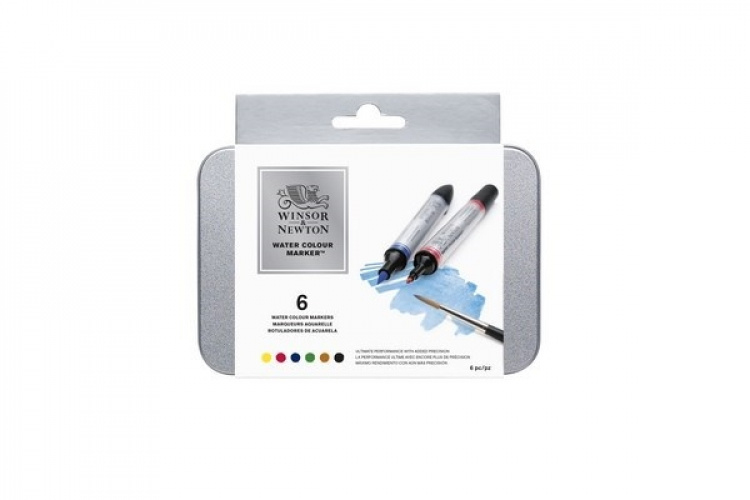 Winsor Watercolour Marker 6st