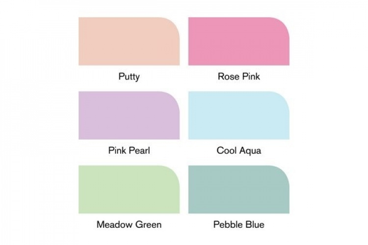 Winsor Brushmarker 6st, Pastel Tones