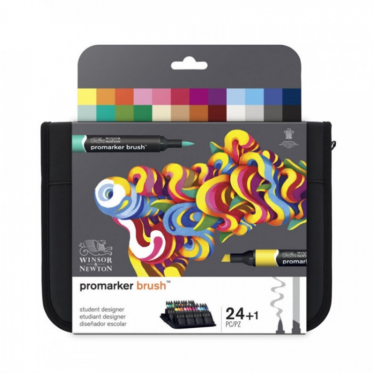 Winsor Brushmarker set 24st, Student designer