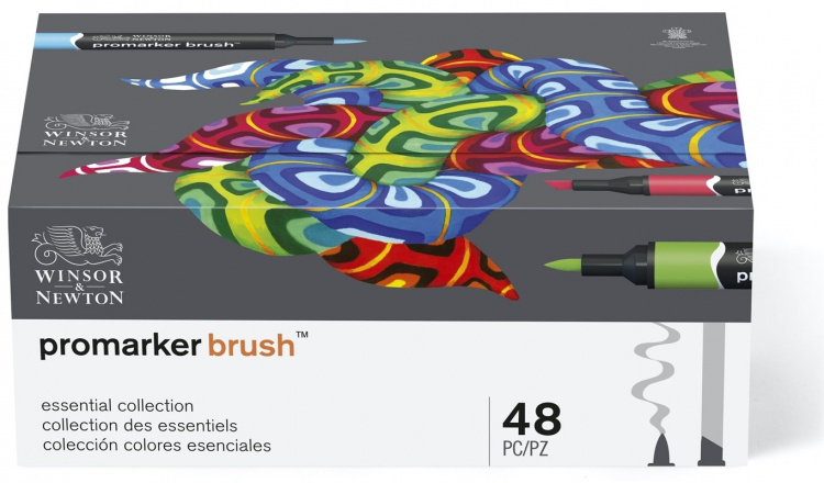 Winsor Brushmarker 48st, Essential collection