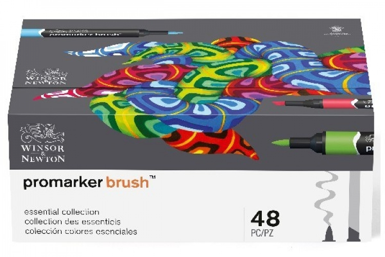 Winsor Brushmarker 48st, Essential collection